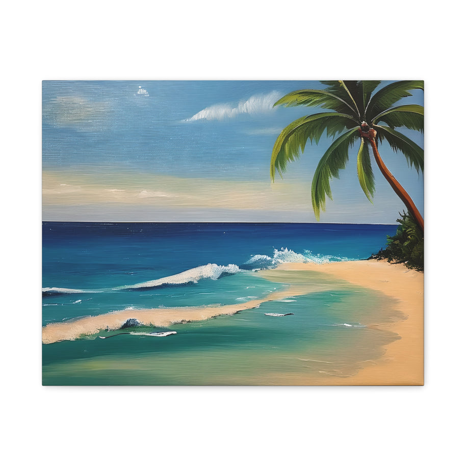 Large Beach Canvas Wall Art