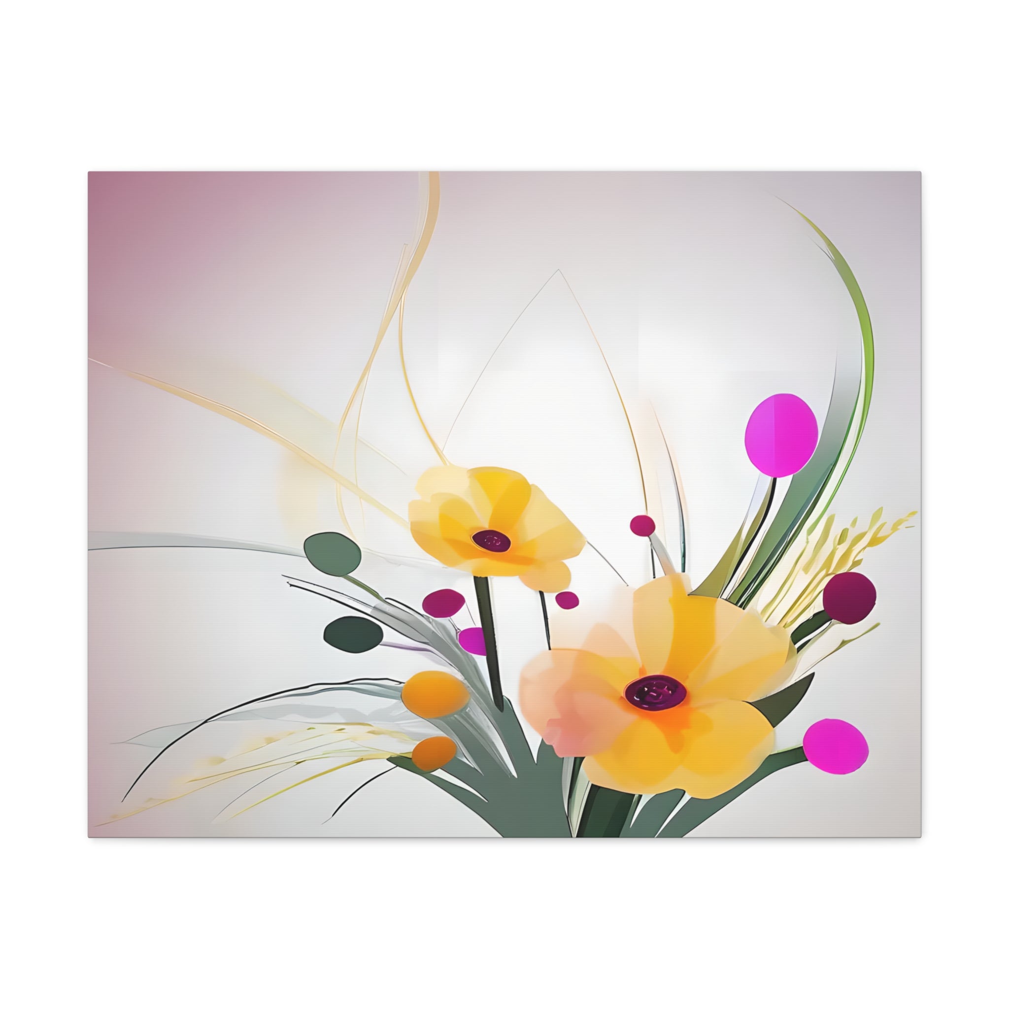 Floral Wall Canvas Art