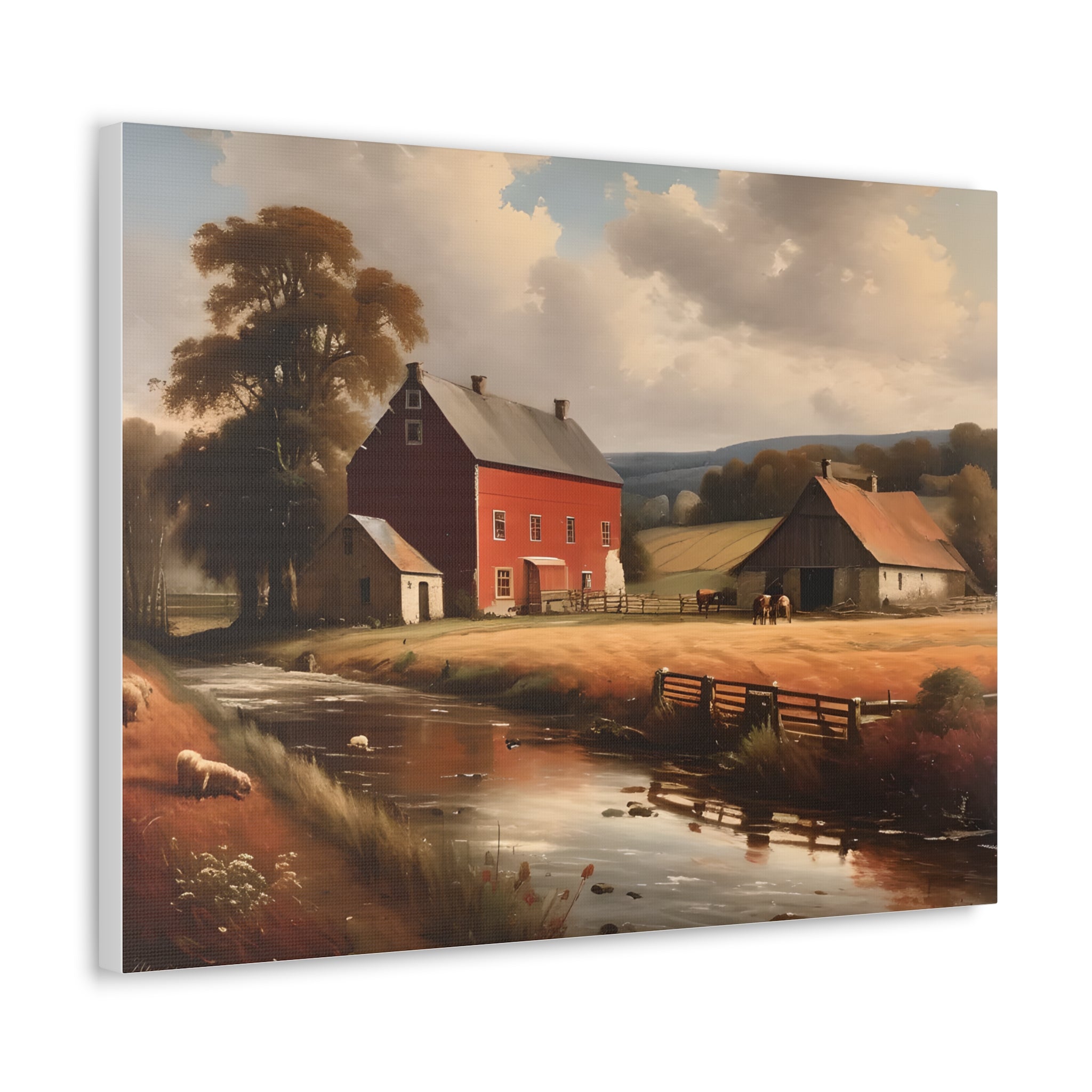 Farm Canvas Wall Art