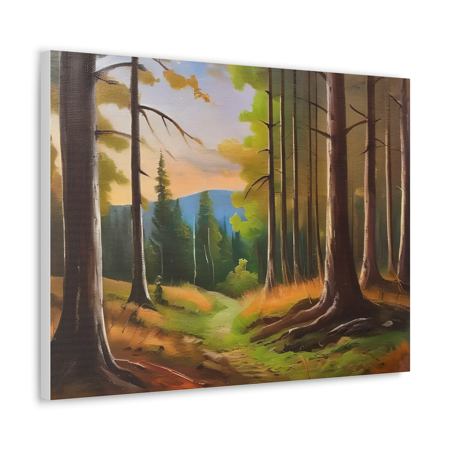 Canvas Wall Art with Trees