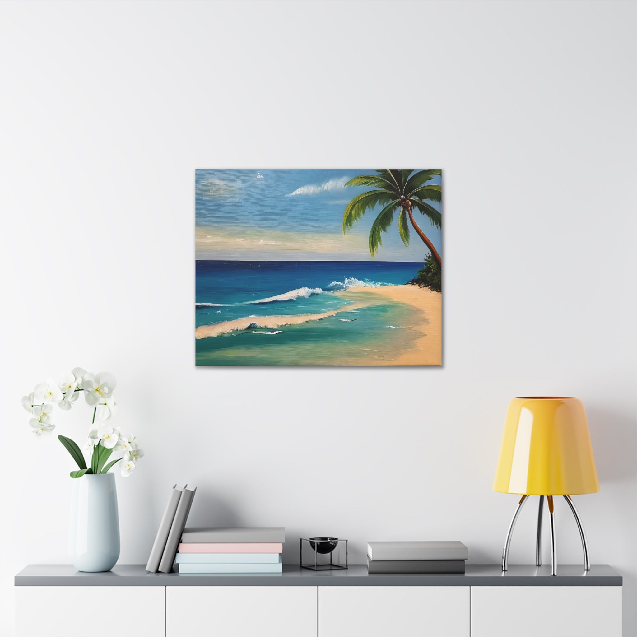 Large Beach Canvas Wall Art