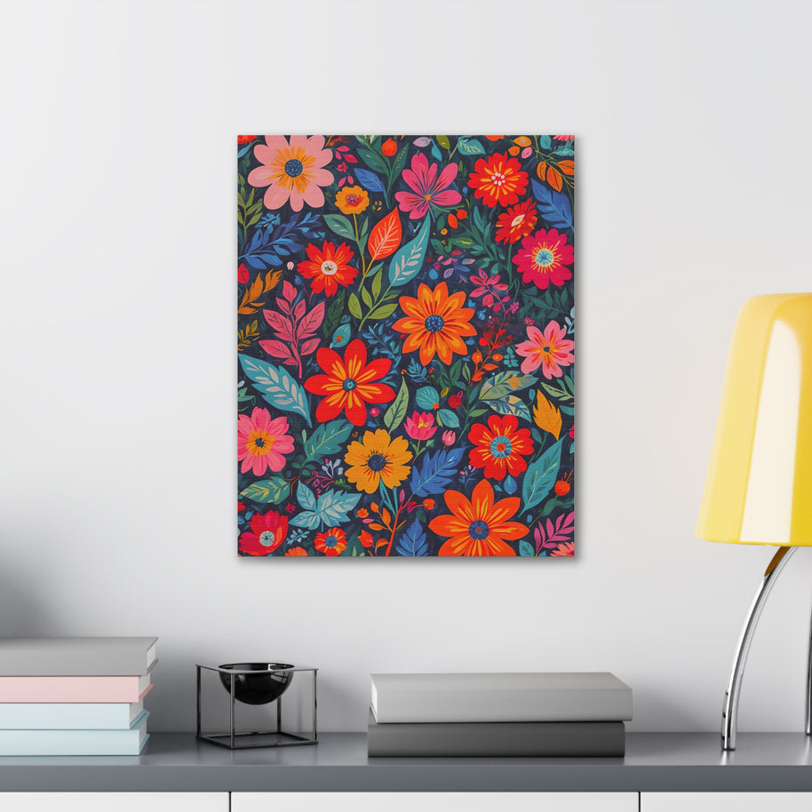 Floral Wall Art Canvas