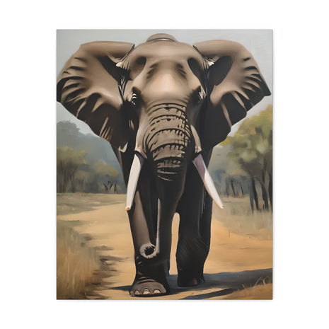 Canvas Elephant Wall Art