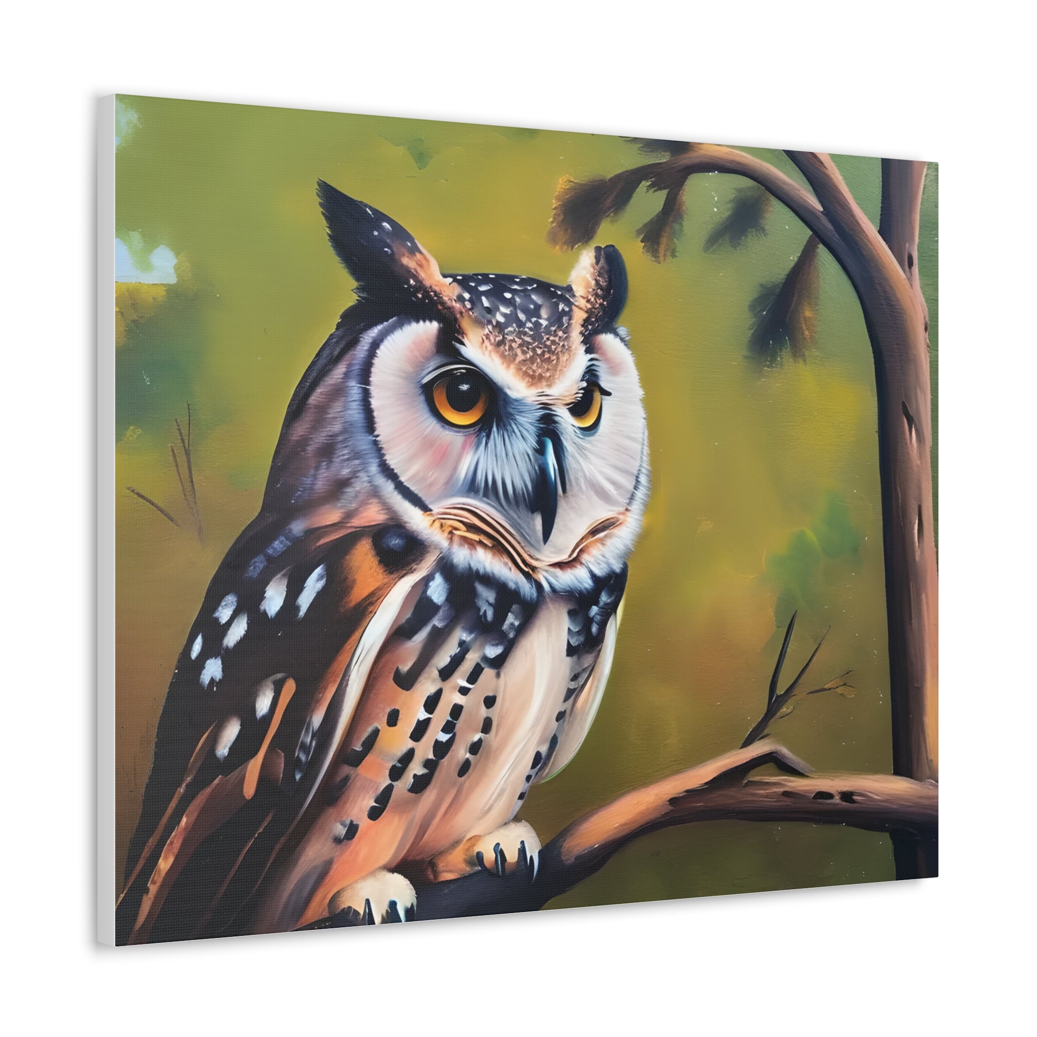 Owl Canvas Wall Art