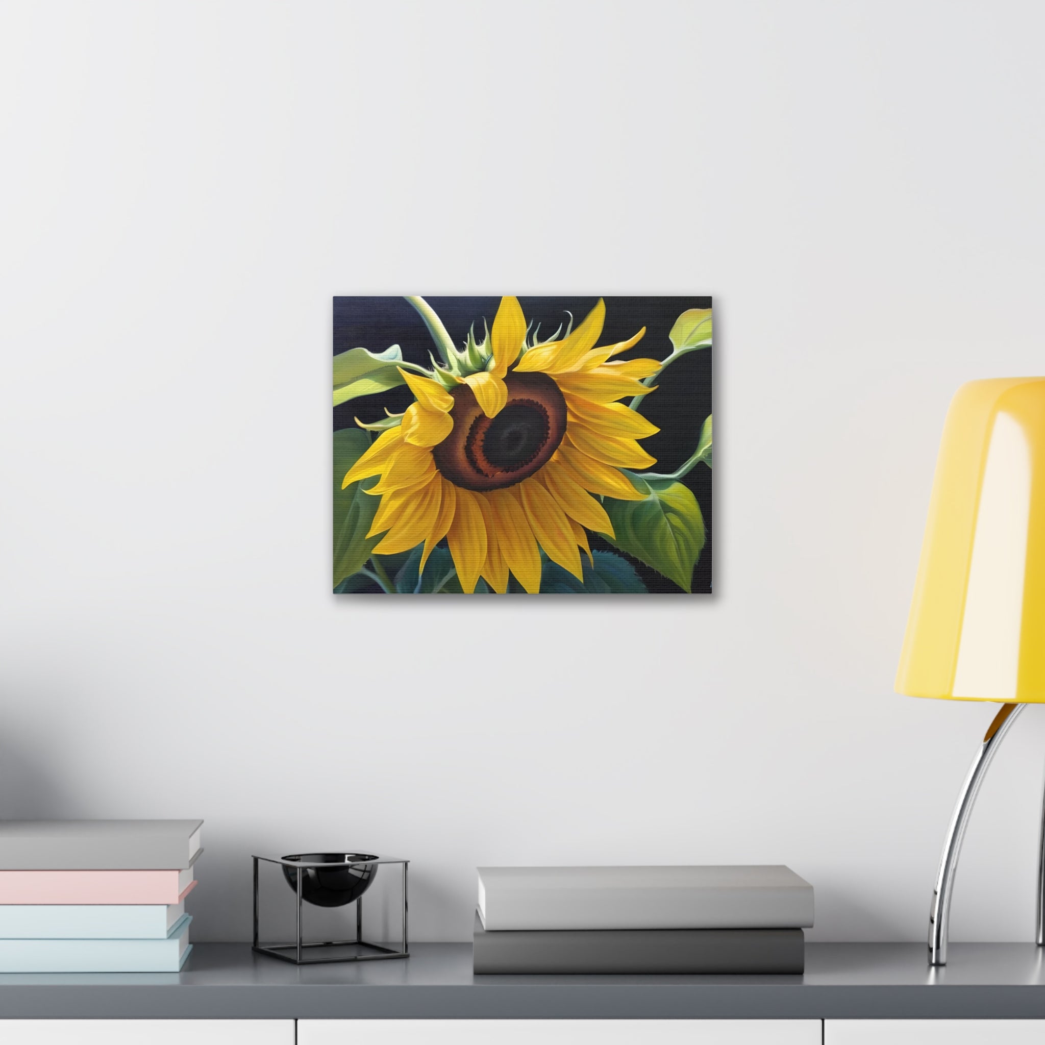 Canvas Sunflower Wall Art