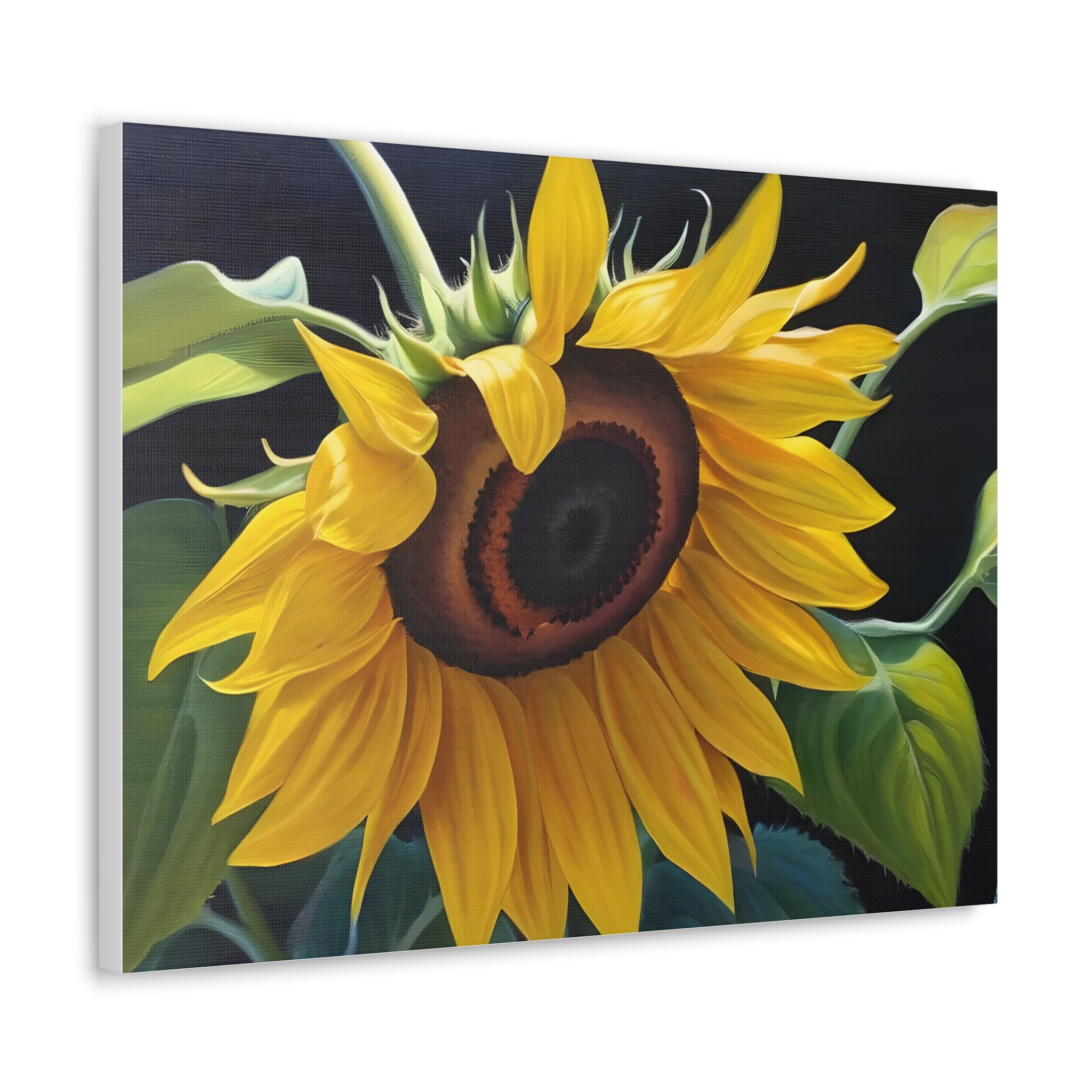 Canvas Sunflower Wall Art