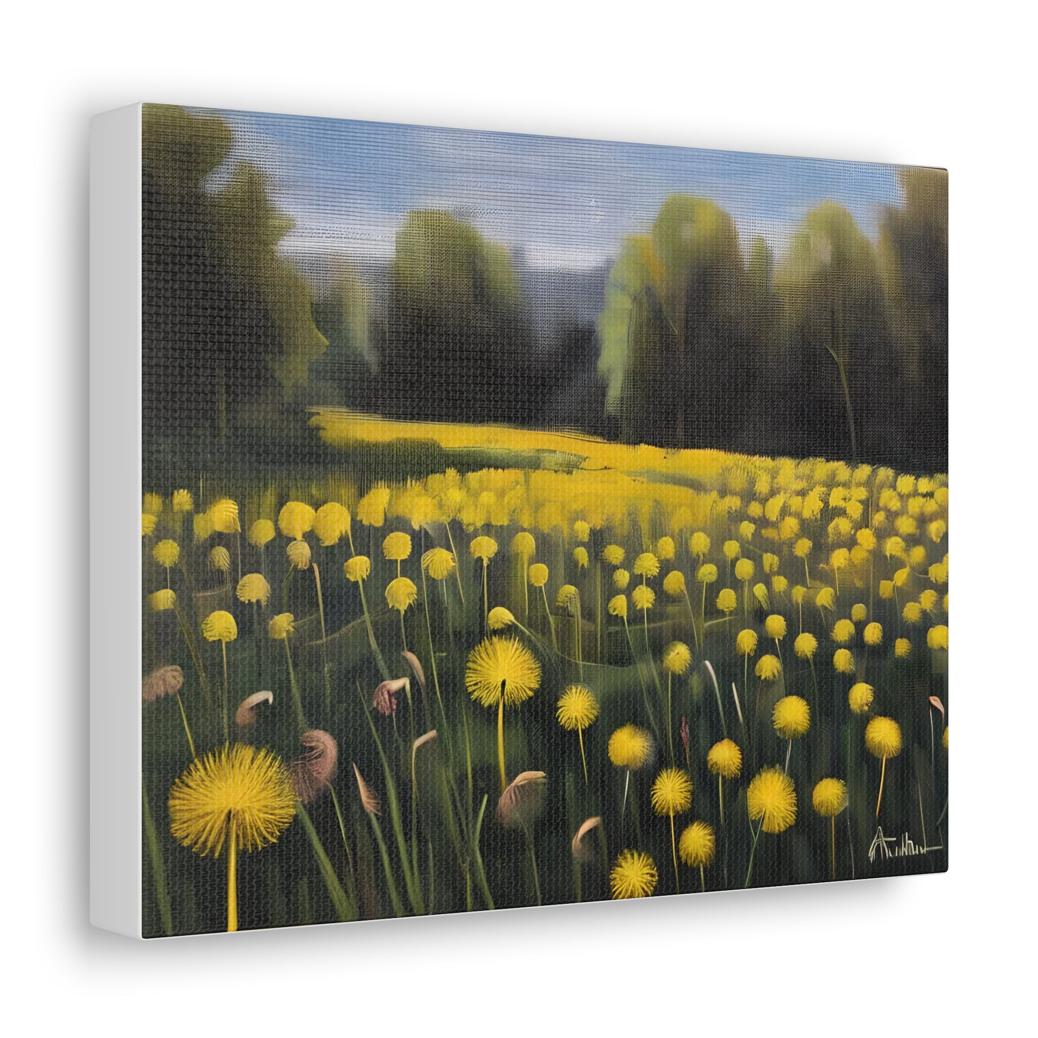 Dandelion Canvas Wall Art