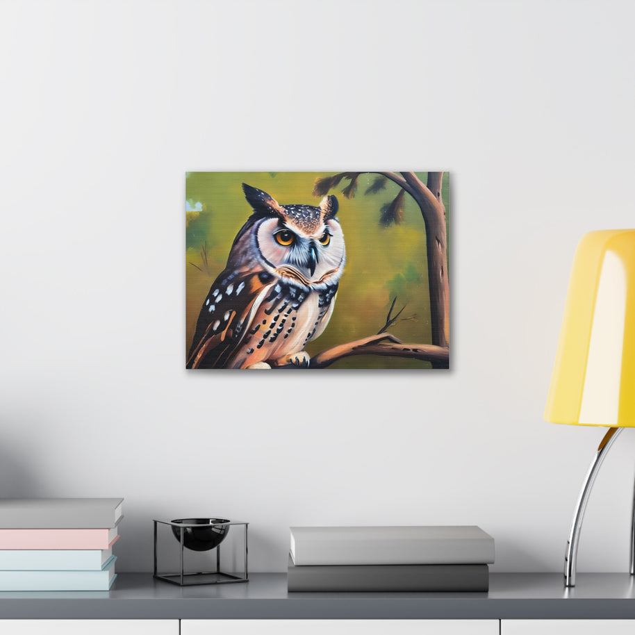 Owl Canvas Wall Art