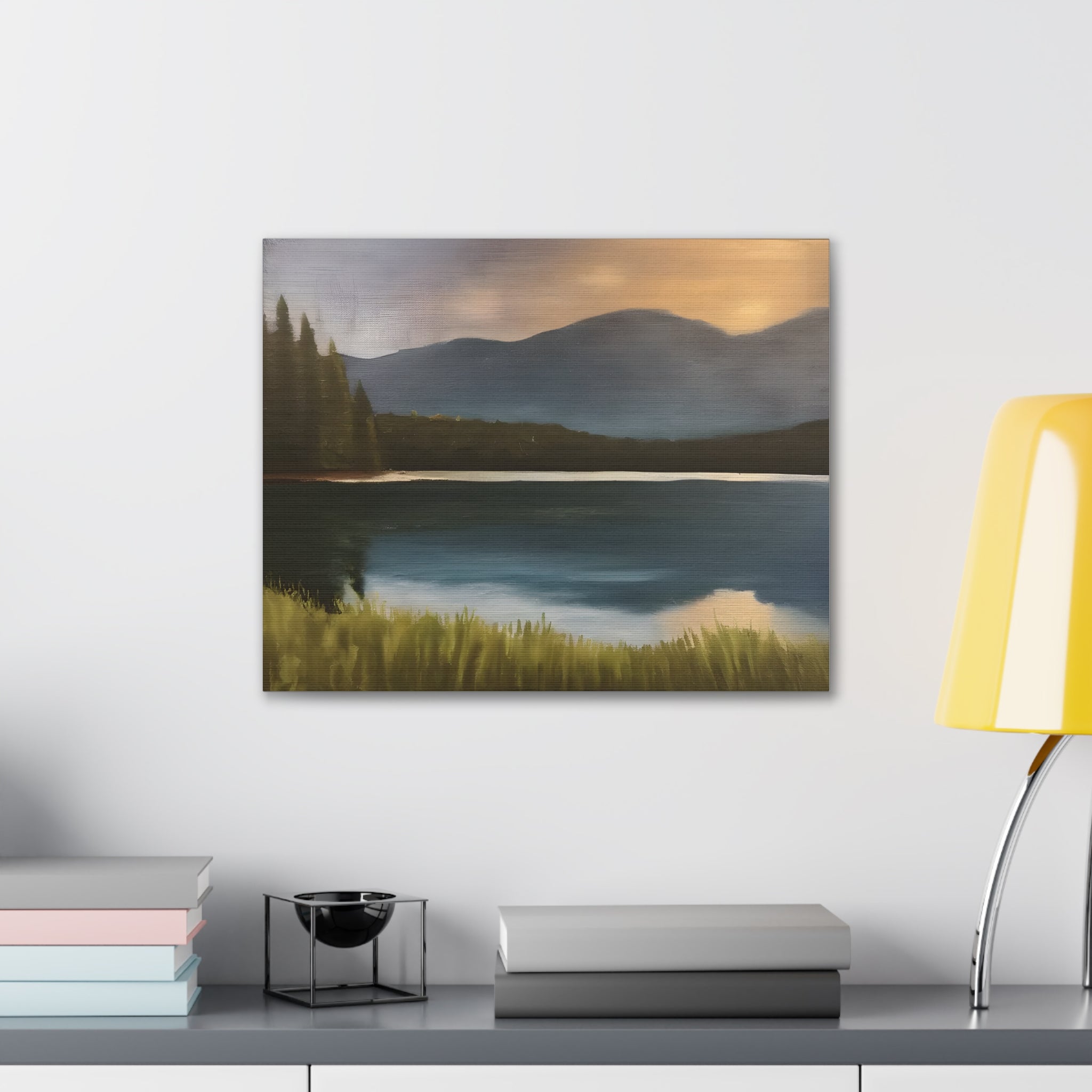 Canvas Wall Art Lake