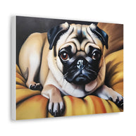 Pug Dog Pug Canvas Wall Art