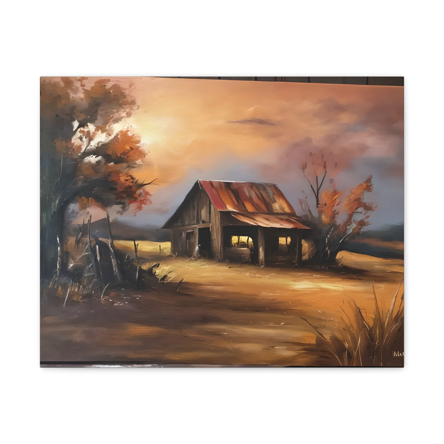 Rustic Canvas Wall Art