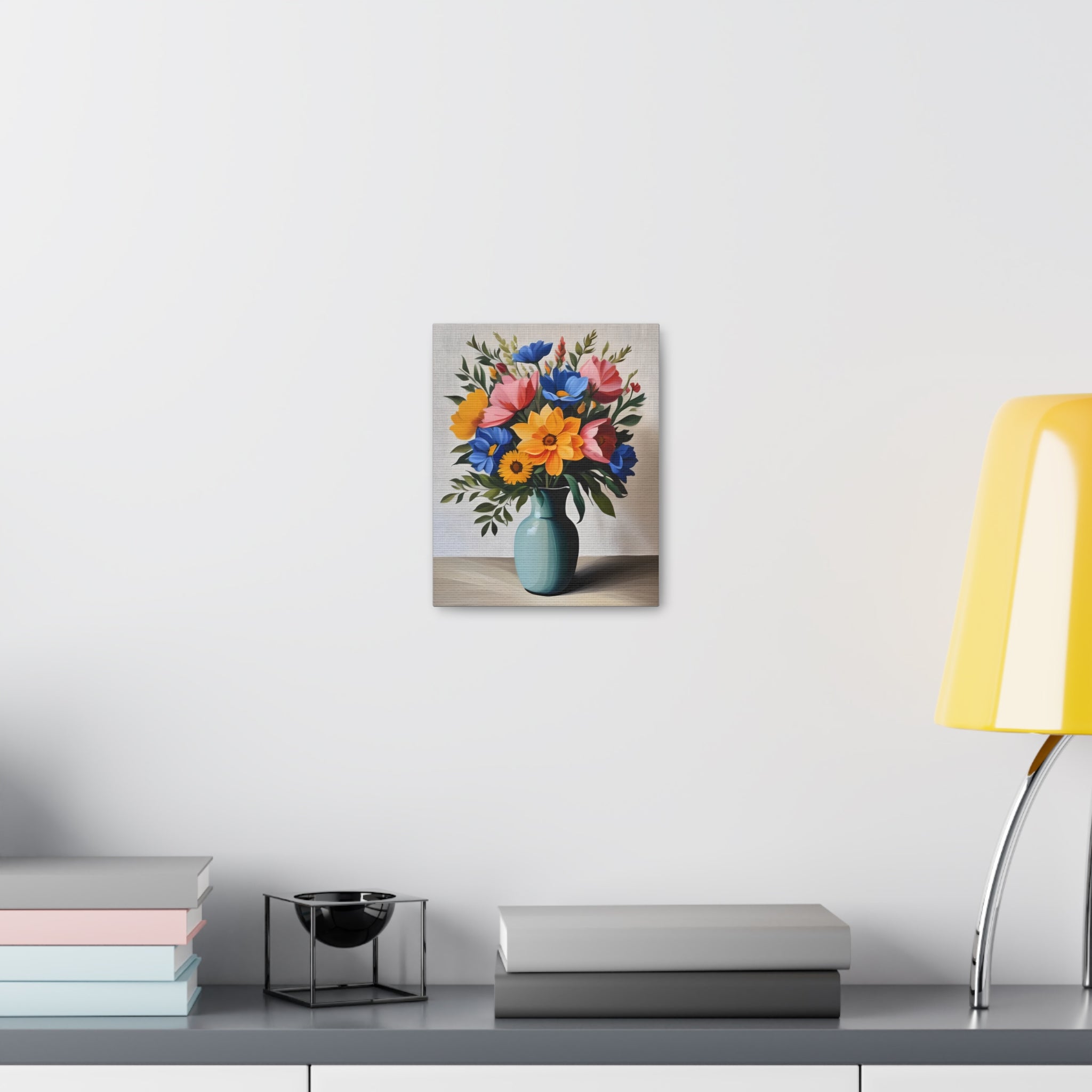 Flowers on Canvas Wall Art