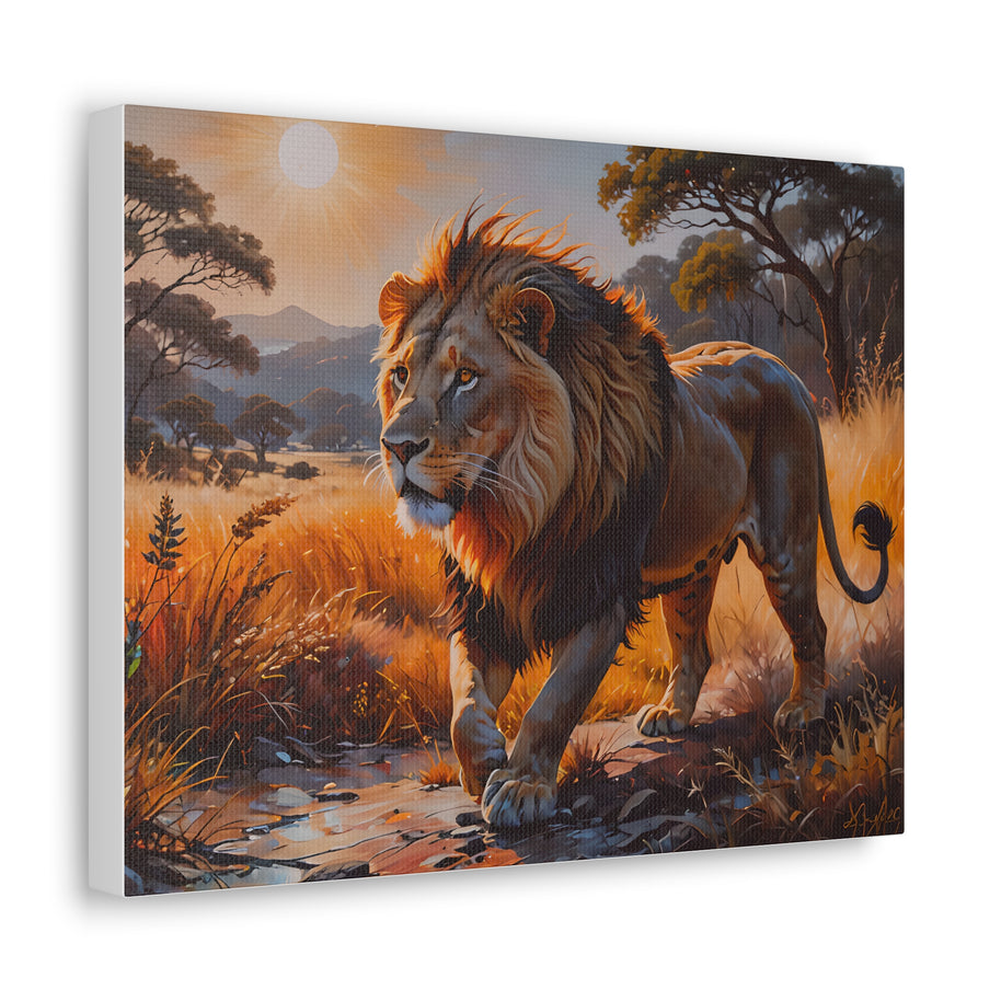 Lion Canvas Wall Art