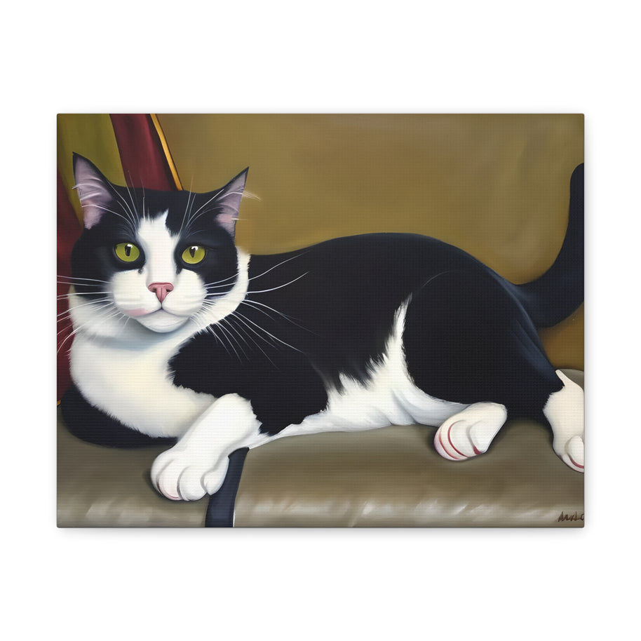 Canvas Wall Art Cat