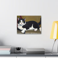 Canvas Wall Art Cat