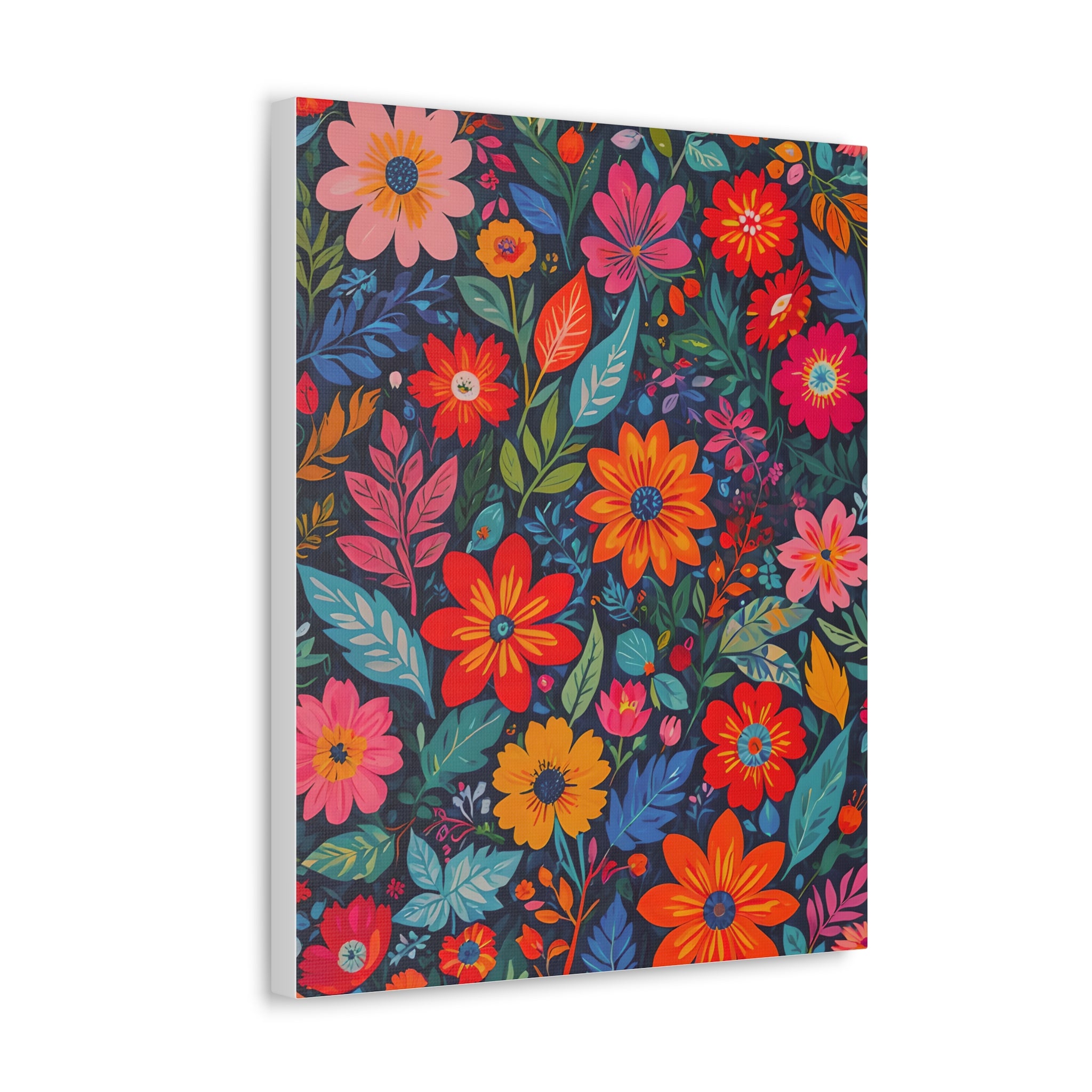 Floral Wall Art Canvas