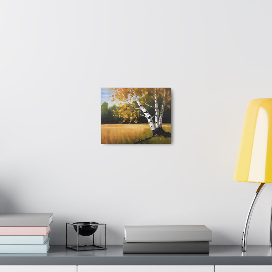 Birch Tree Canvas Wall Art