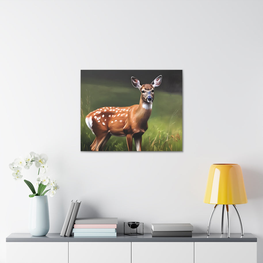 Deer Canvas Wall Art