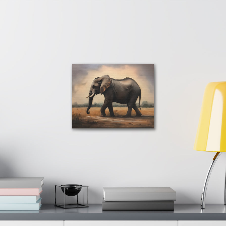 Elephant Canvas Wall Art