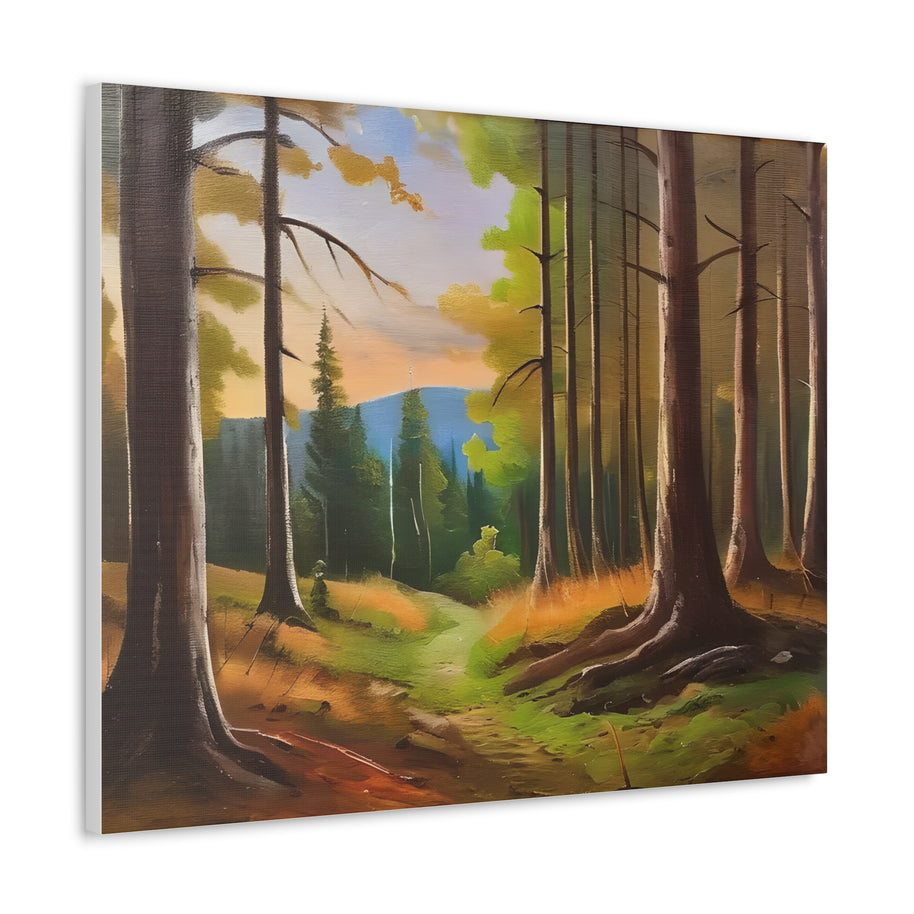 Canvas Wall Art with Trees
