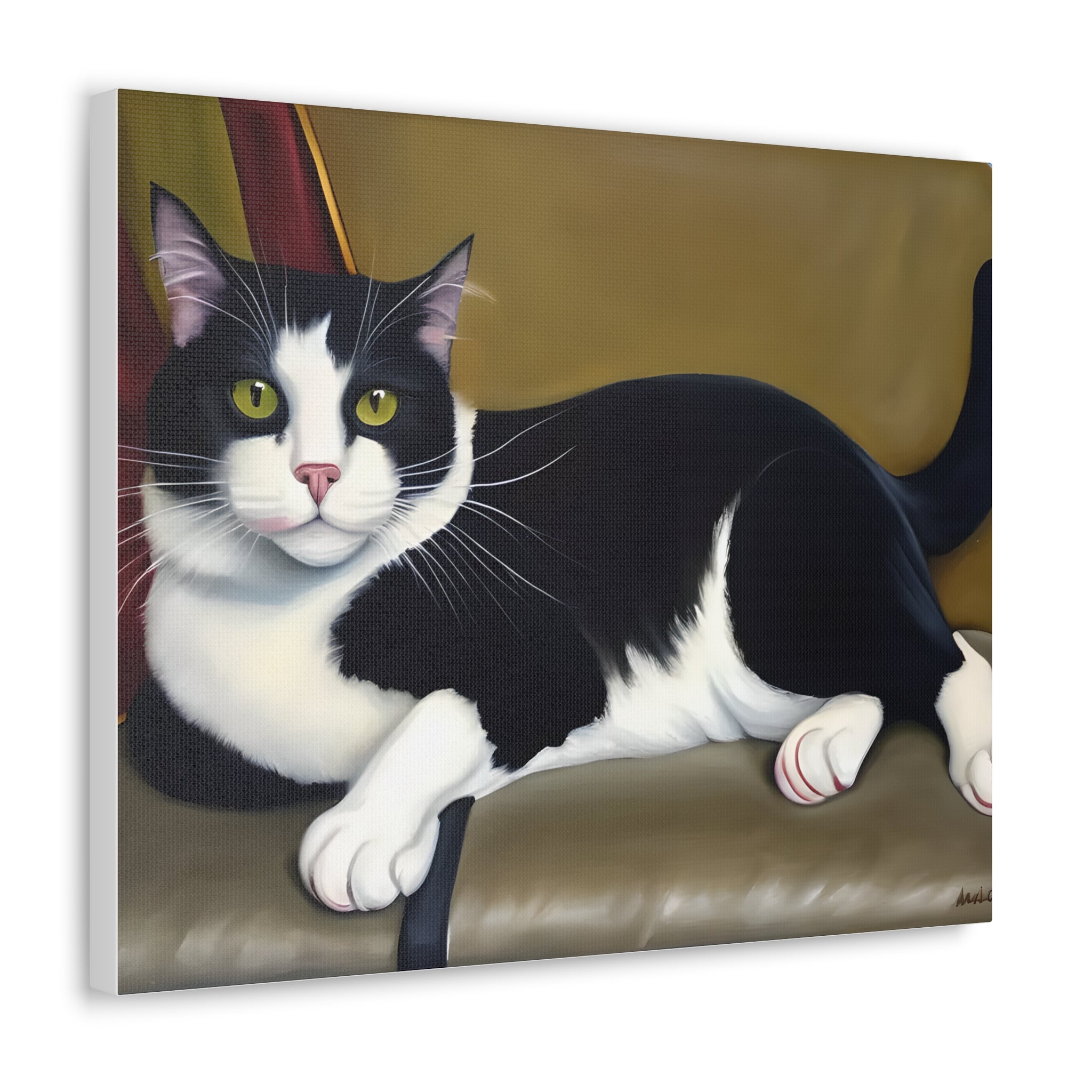 Canvas Wall Art Cat