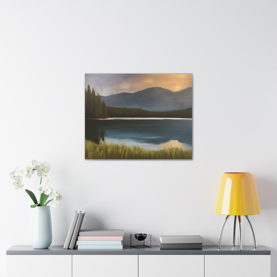 Canvas Wall Art Lake