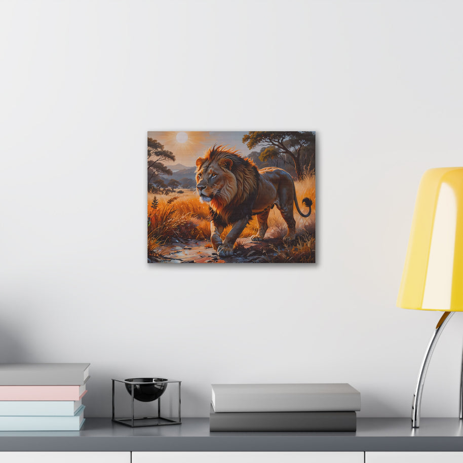 Lion Canvas Wall Art