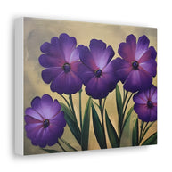 Large Flower Canvas Wall Art