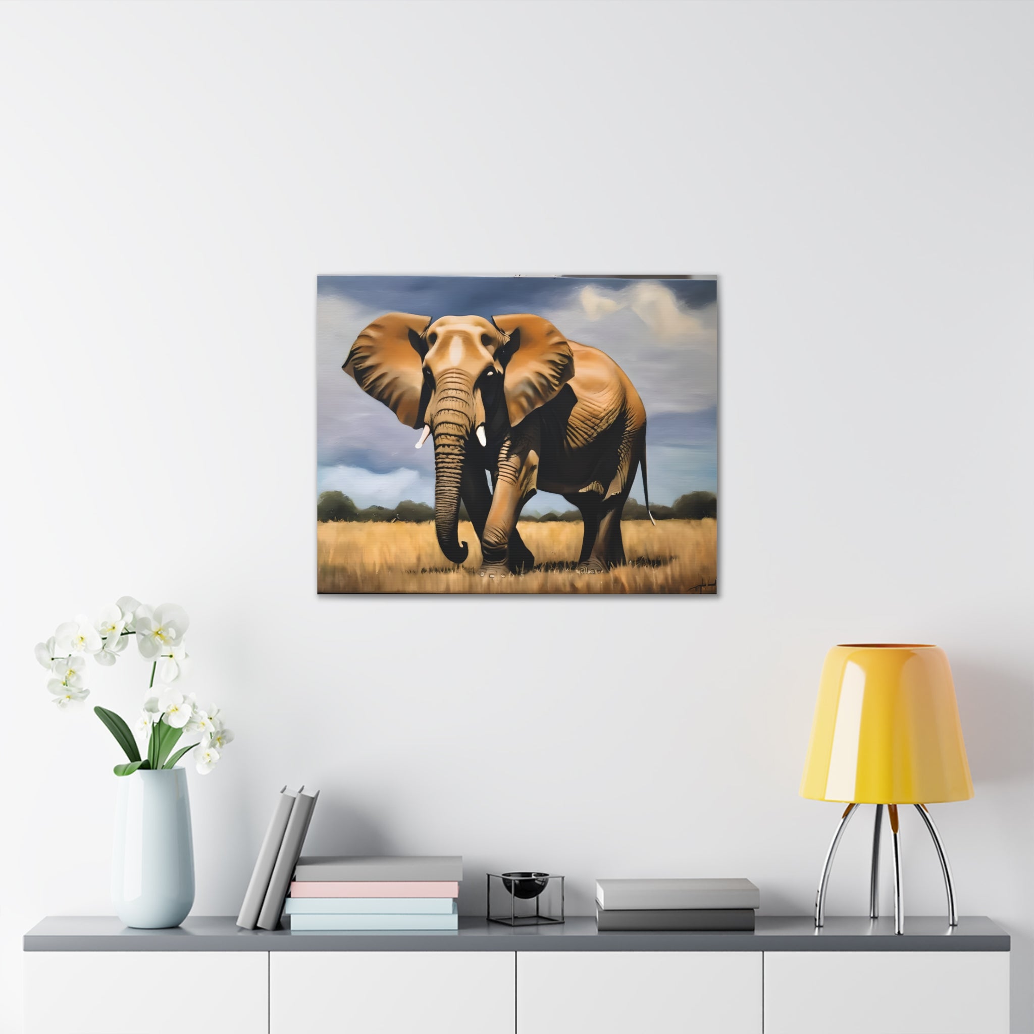 Elephant Wall Art Canvas