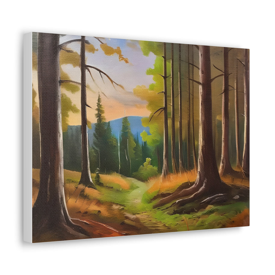 Canvas Wall Art with Trees