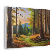 Canvas Wall Art with Trees