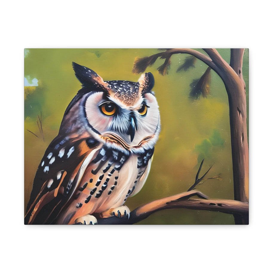 Owl Canvas Wall Art