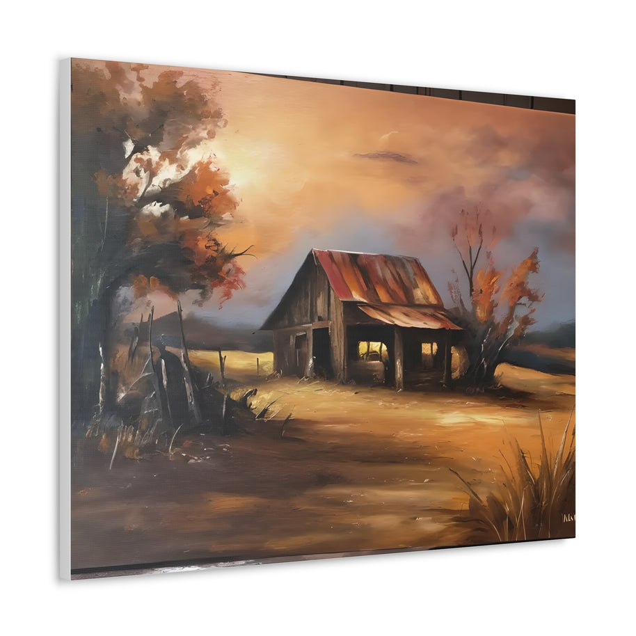 Rustic Canvas Wall Art