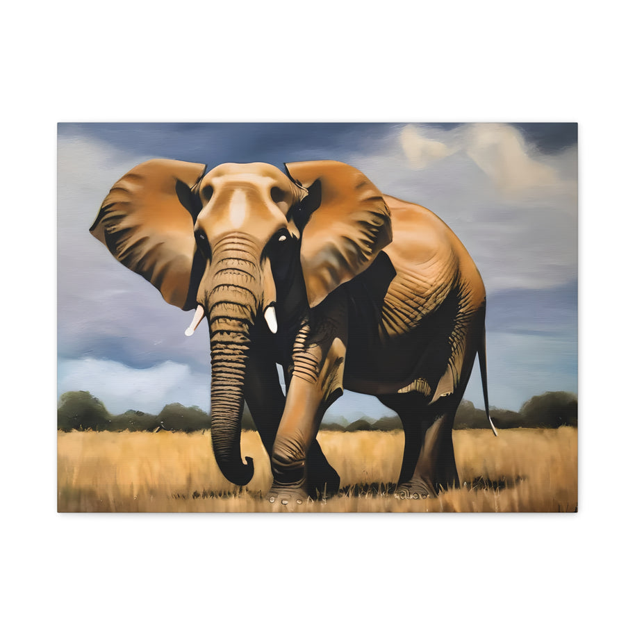 Elephant Wall Art Canvas