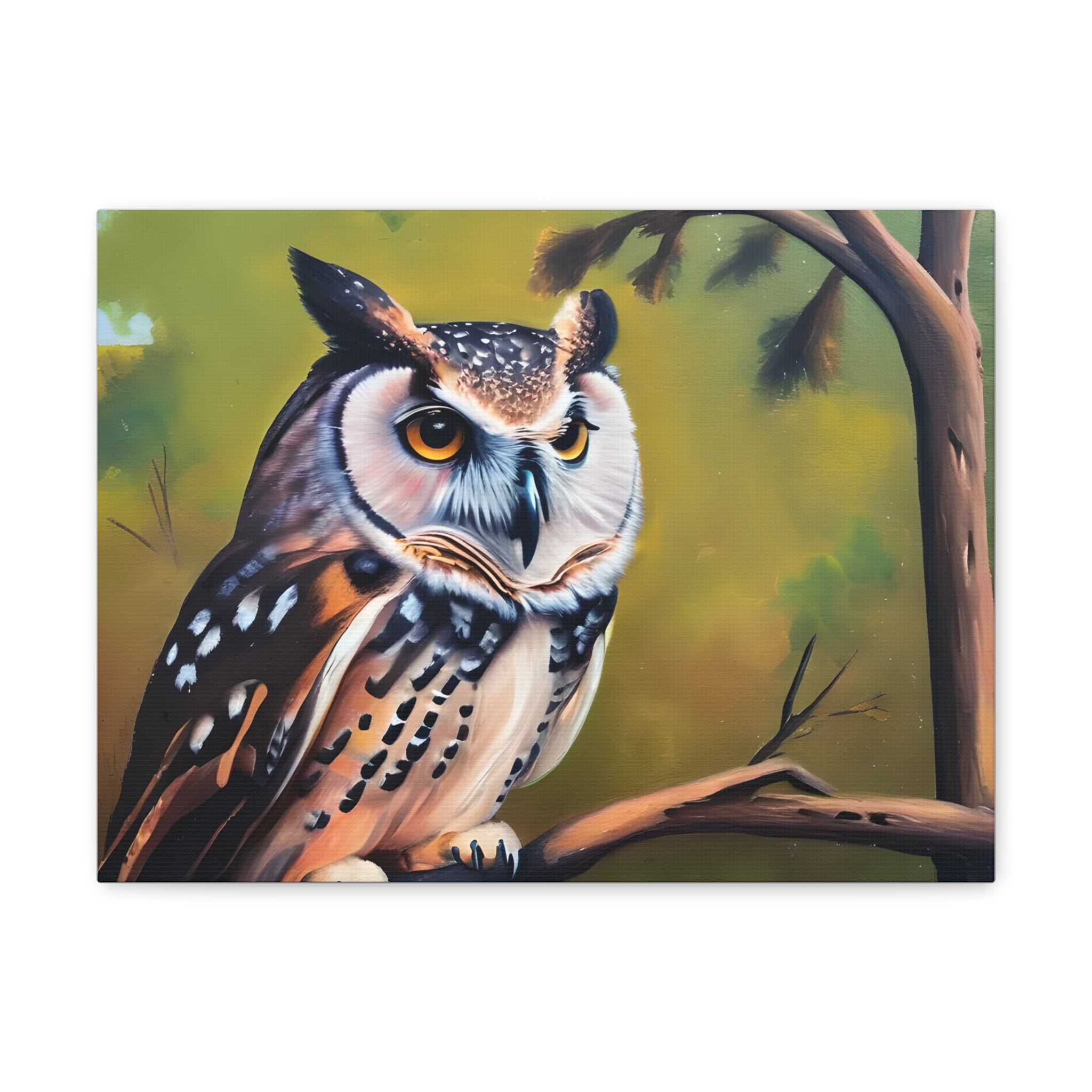 Owl Canvas Wall Art