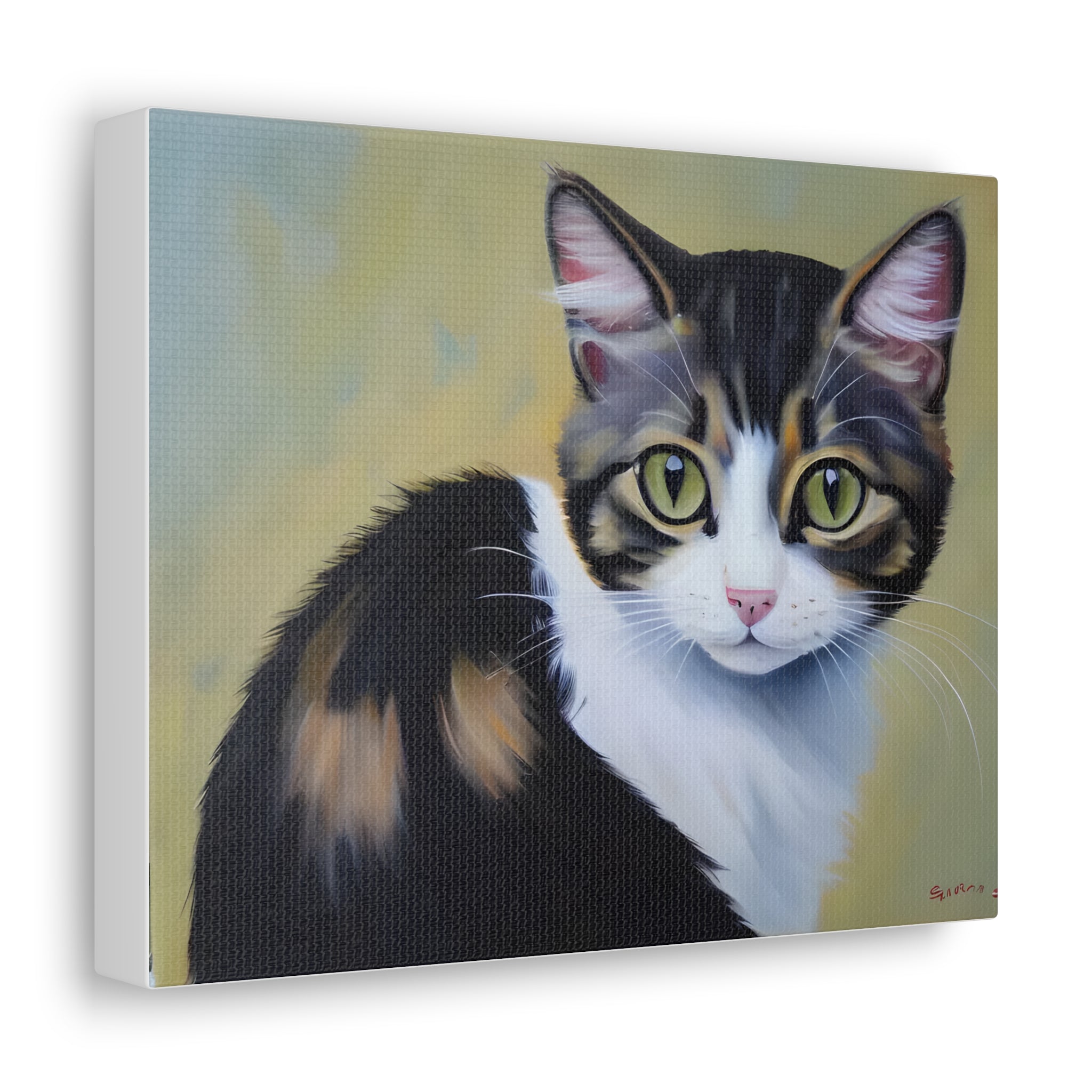 Canvas Cat Wall Art