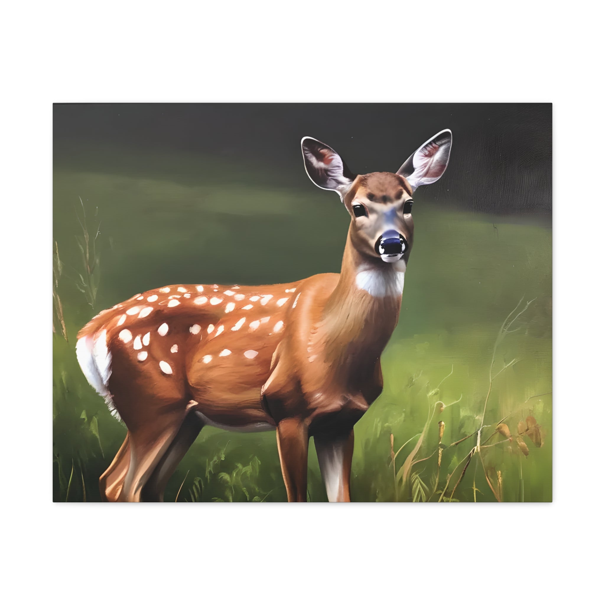 Deer Canvas Wall Art