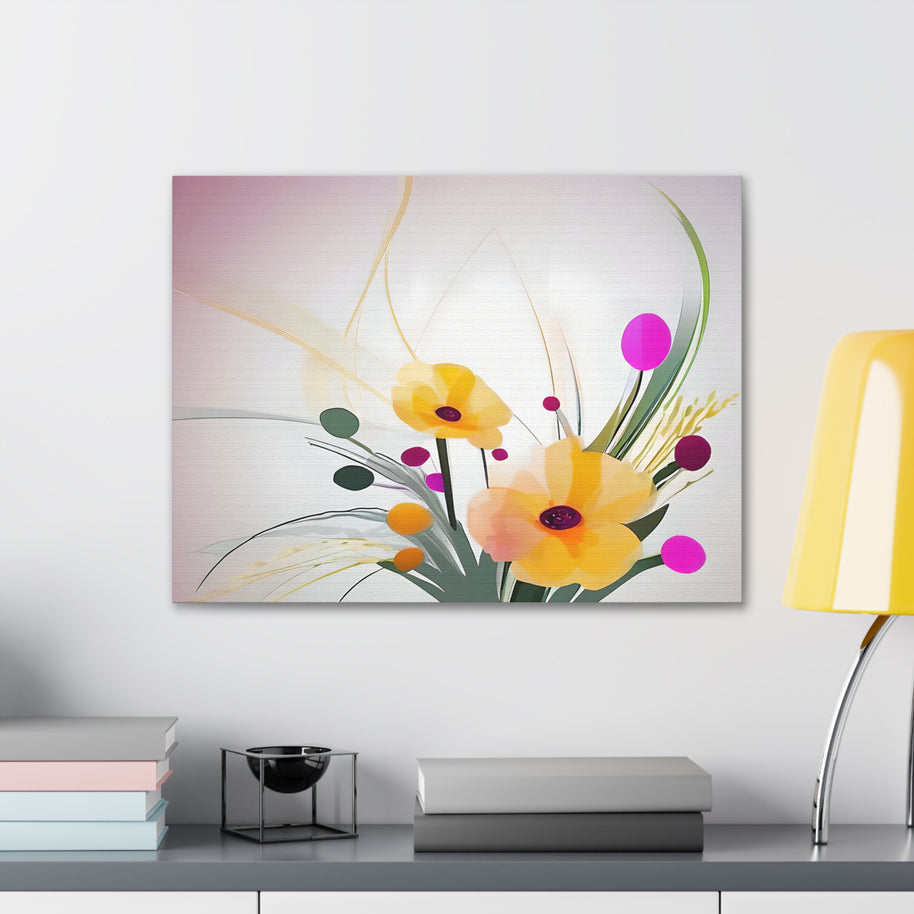 Floral Wall Canvas Art