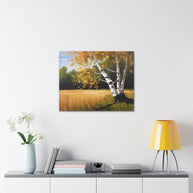 Birch Tree Canvas Wall Art