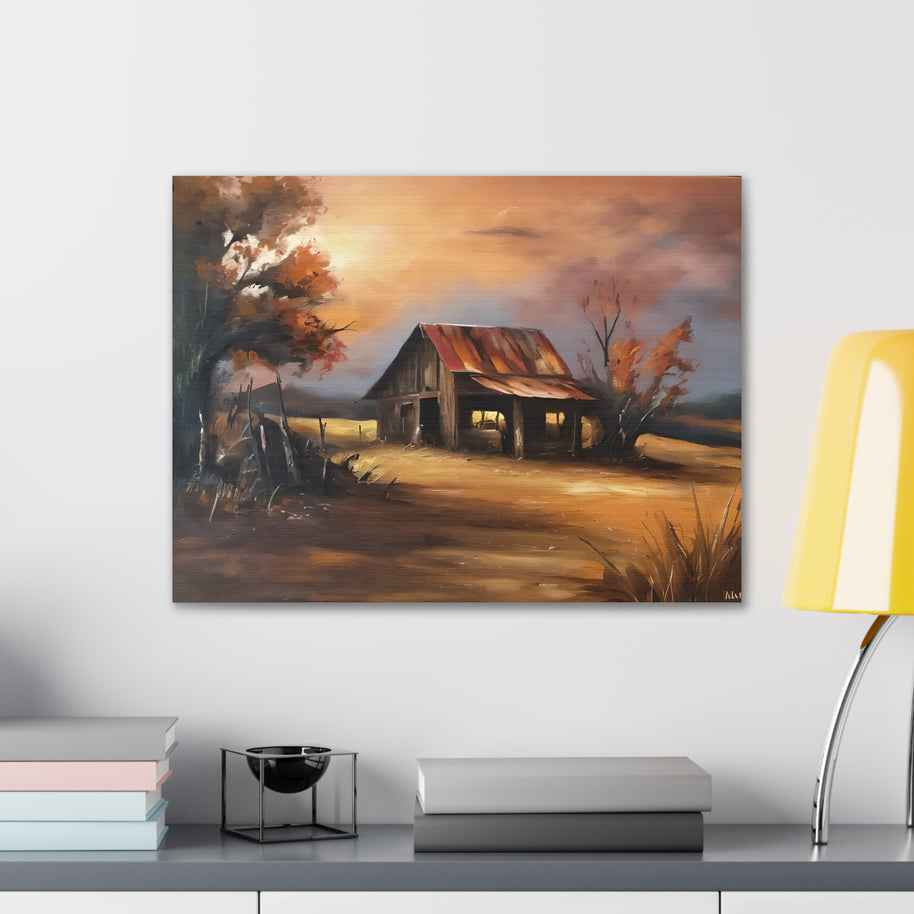 Rustic Canvas Wall Art