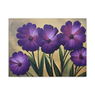 Large Flower Canvas Wall Art