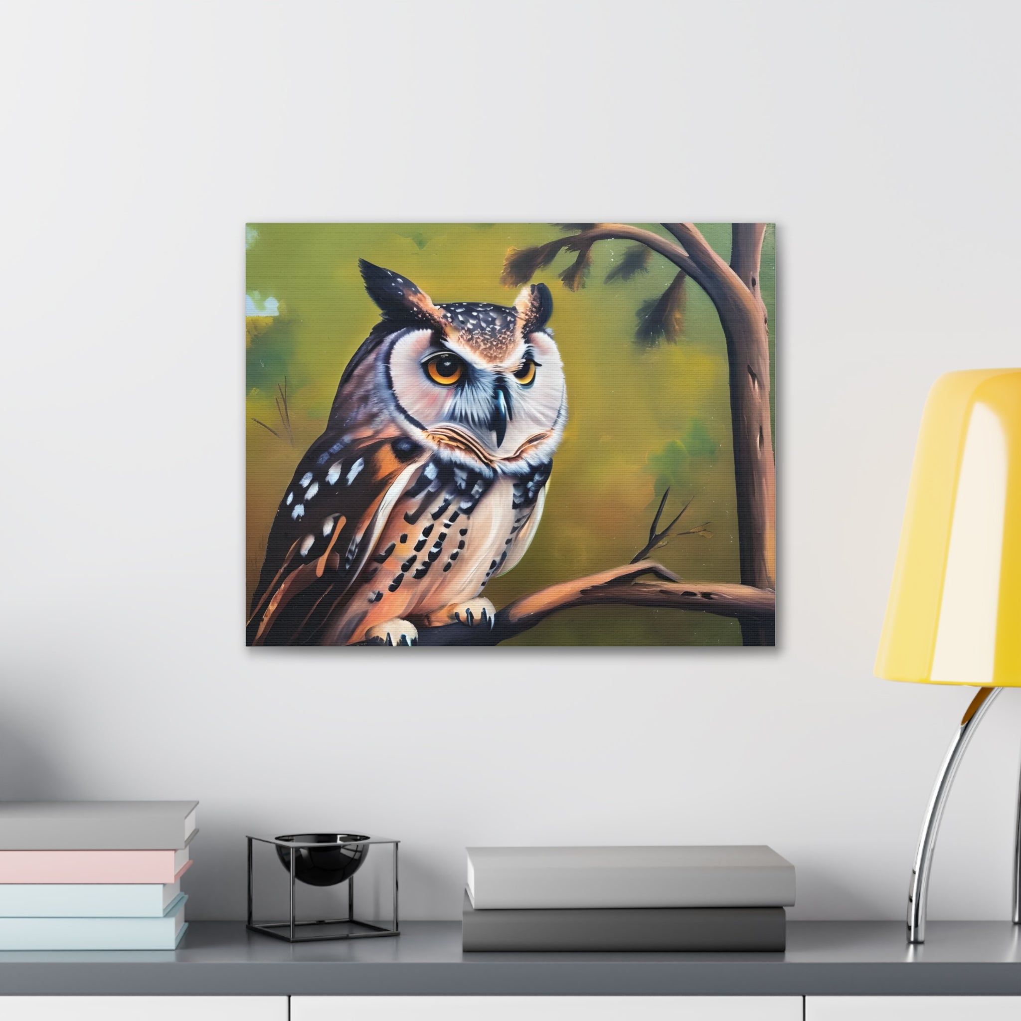 Owl Canvas Wall Art