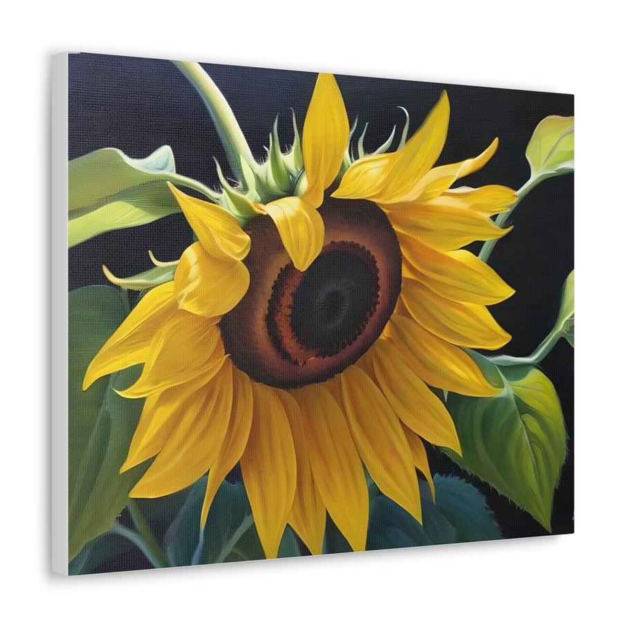 Canvas Sunflower Wall Art