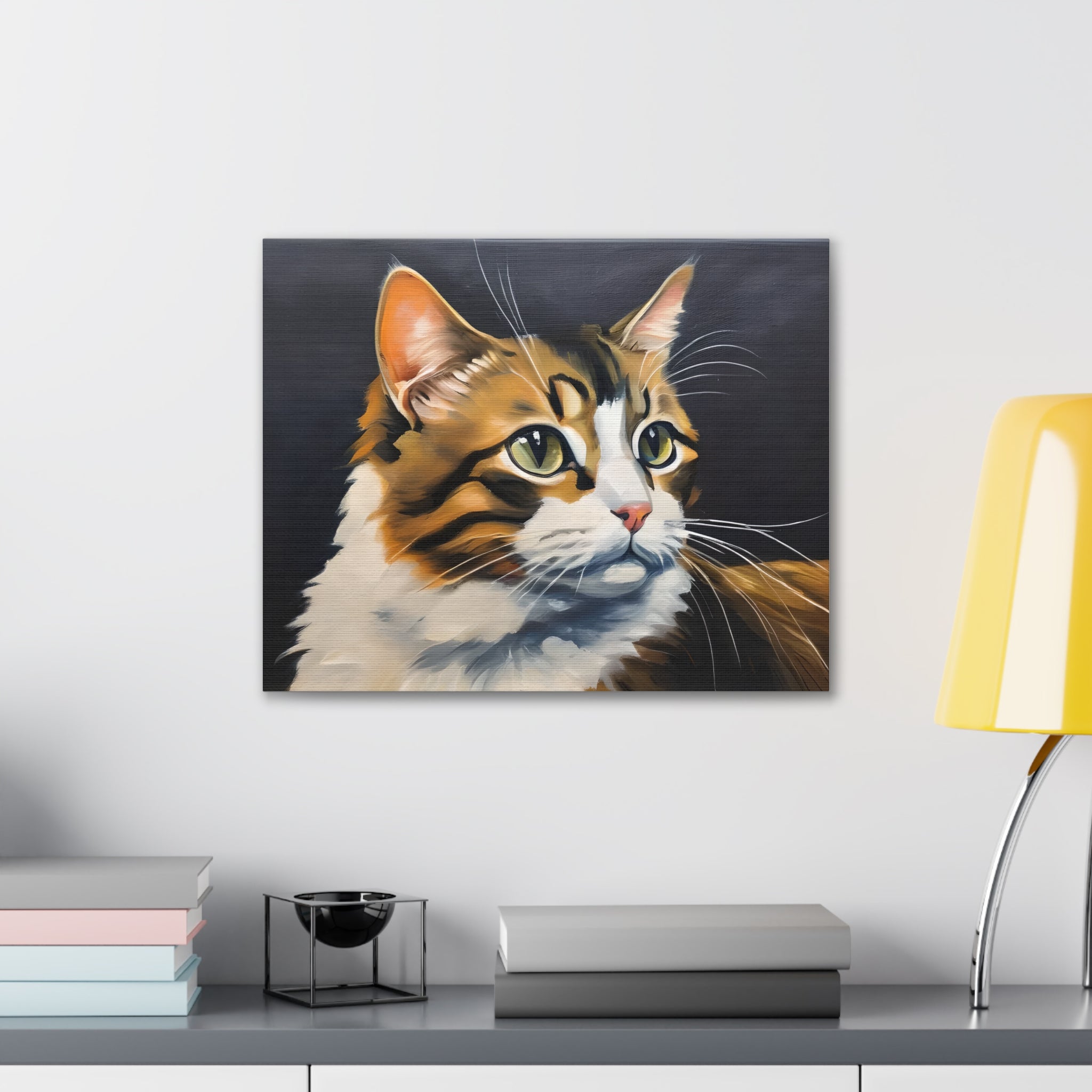 Cat Canvas Wall Art