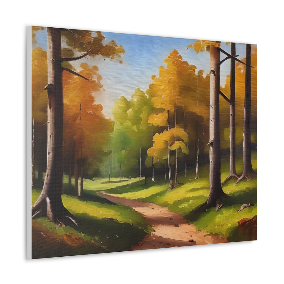 Canvas Forest Wall Art