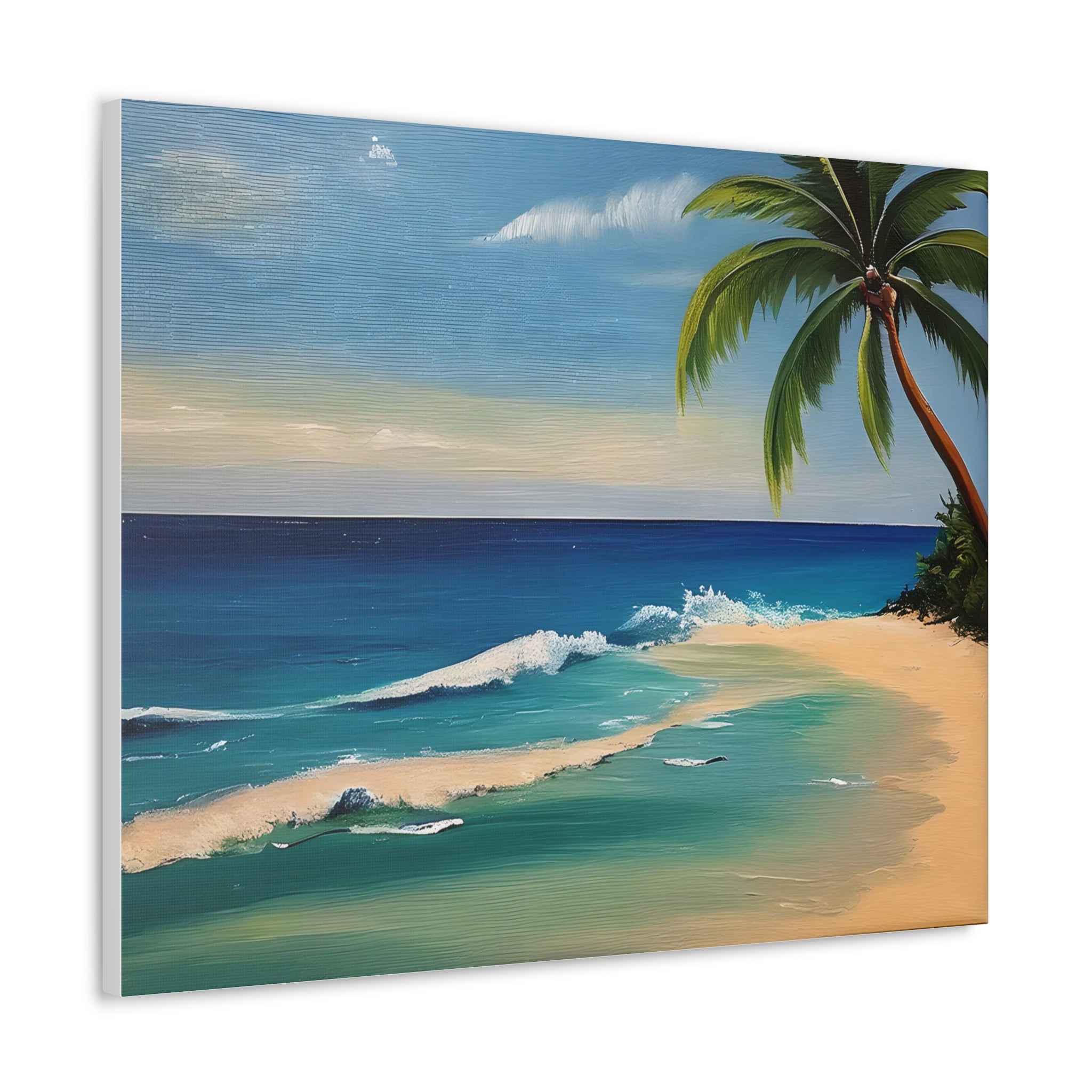 Large Beach Canvas Wall Art