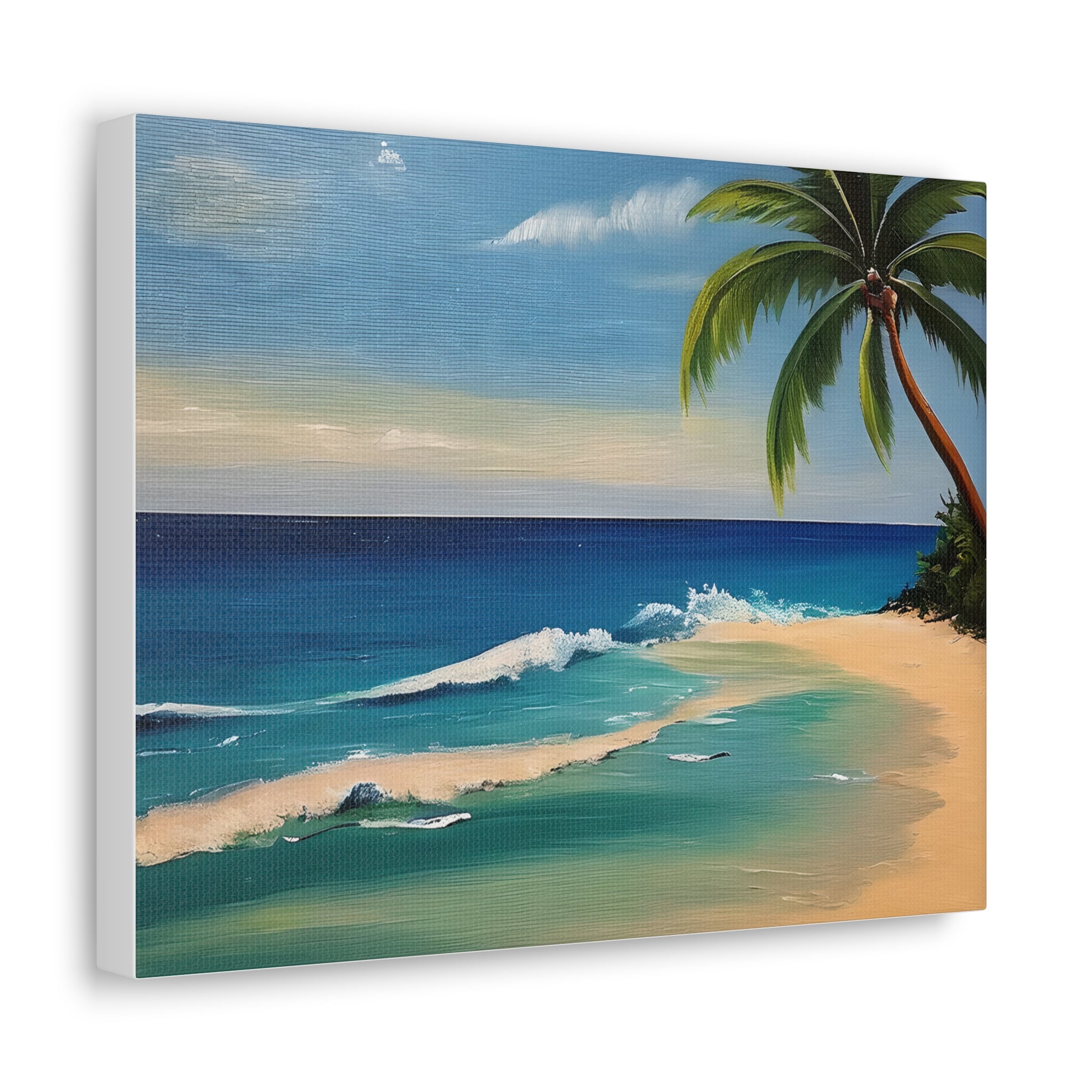 Large Beach Canvas Wall Art