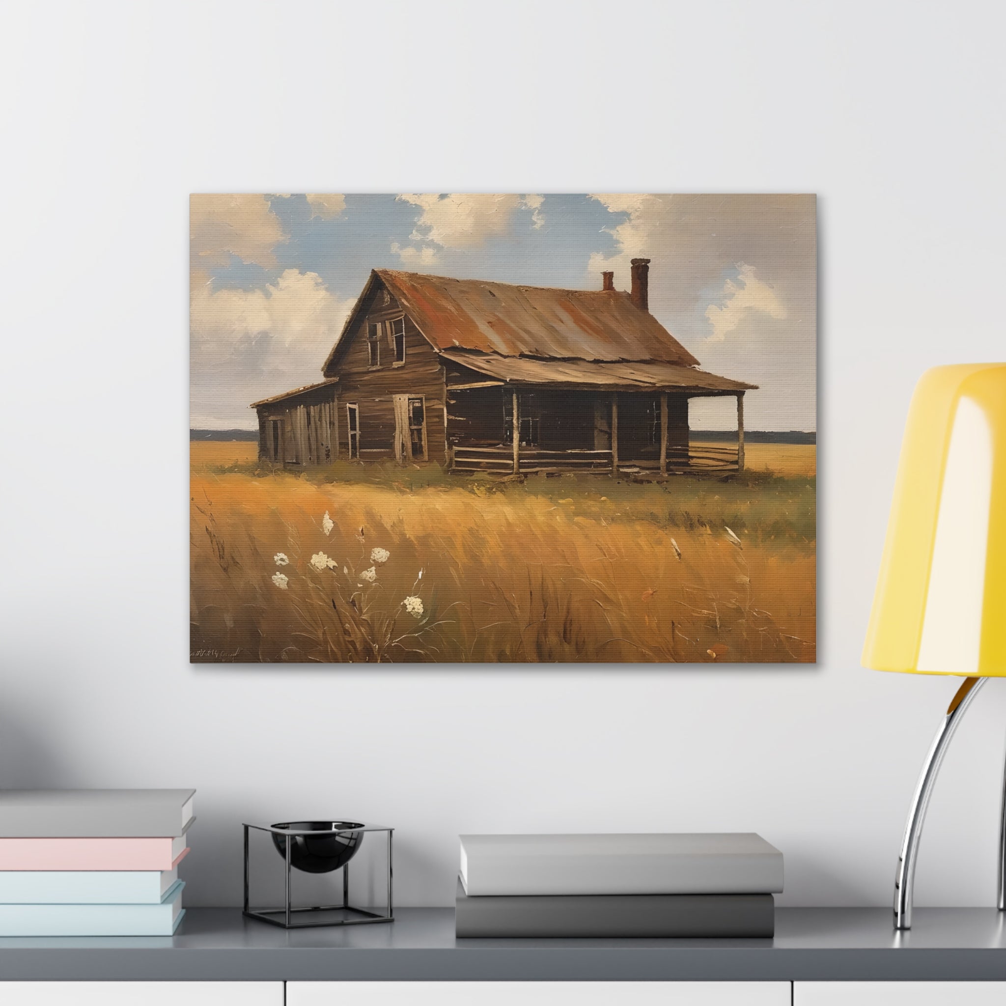 Rustic Farmhouse Canvas Wall Art