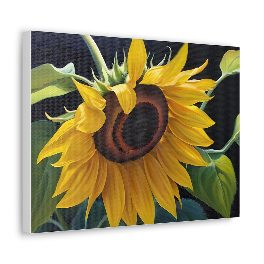 Canvas Sunflower Wall Art