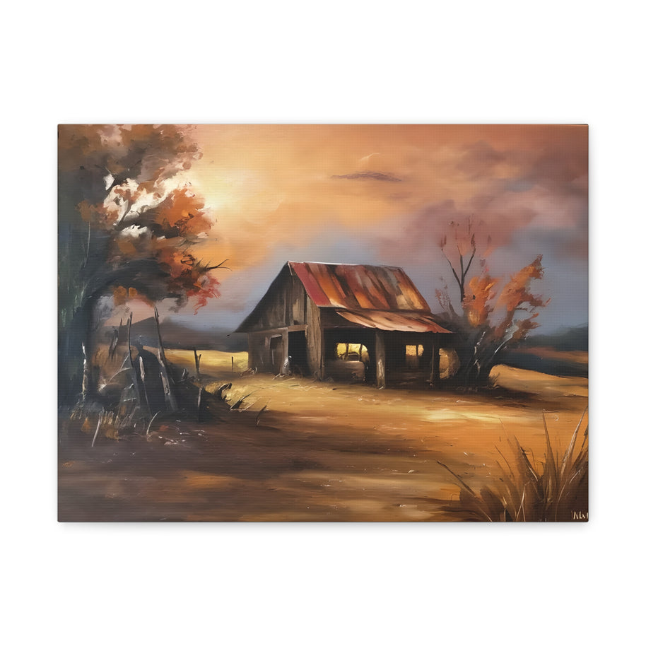 Rustic Canvas Wall Art